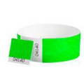 Tyvek 1" Voucher / Tear Off Wristband - Neon Green